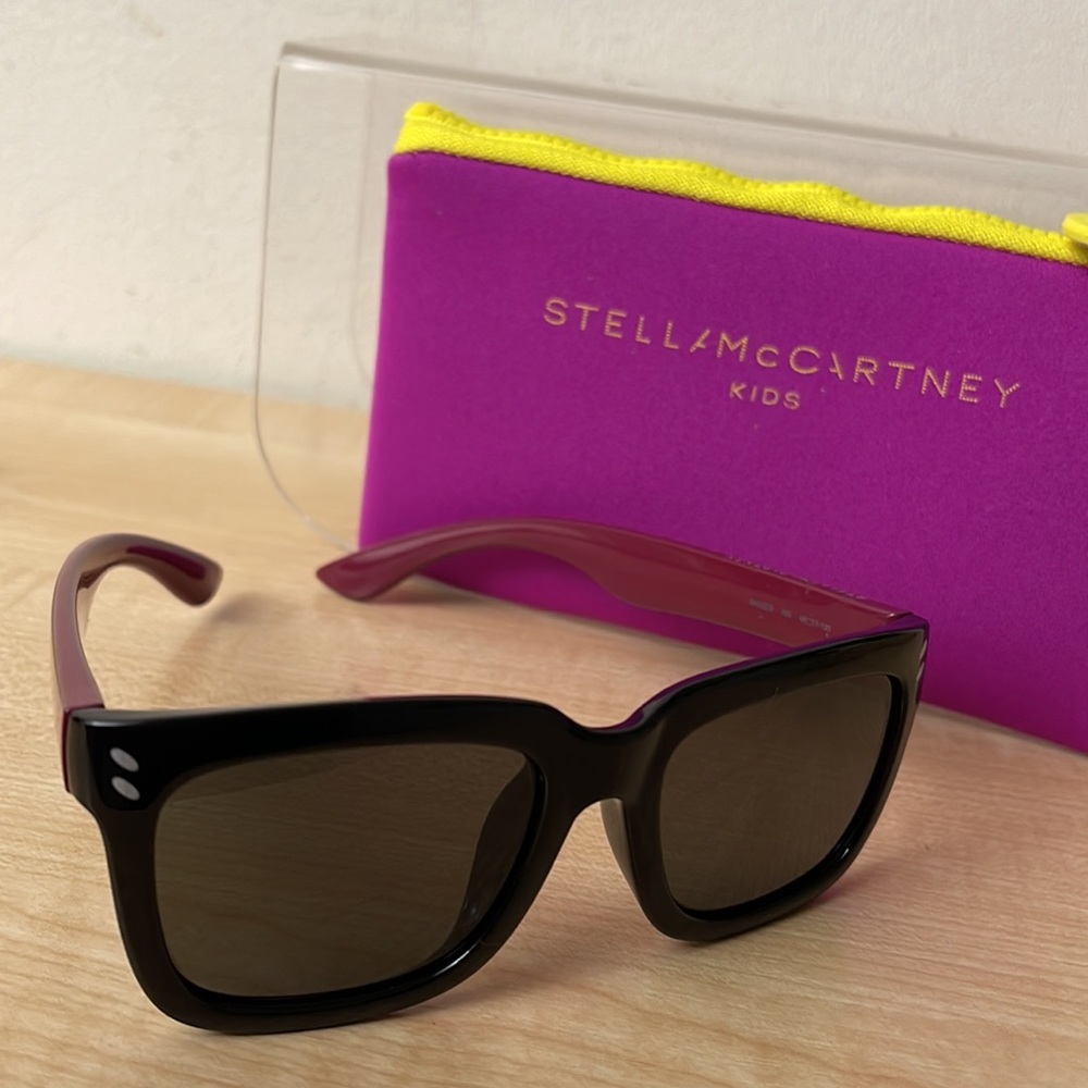 Stella McCartney Kids SC0025SA Girls Sunglasses  - Choice of 2 Soft Case Colors